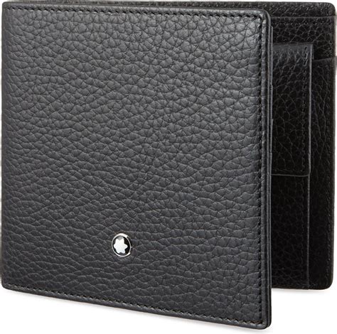 montblanc leather wallet.